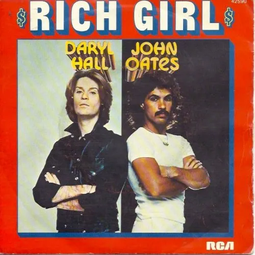 Rich Girl by Hall And Oates cover