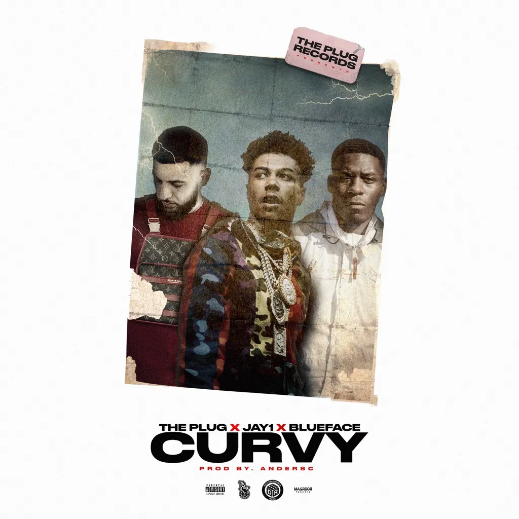 Curvy by The Plug, JAY1 And Blueface cover