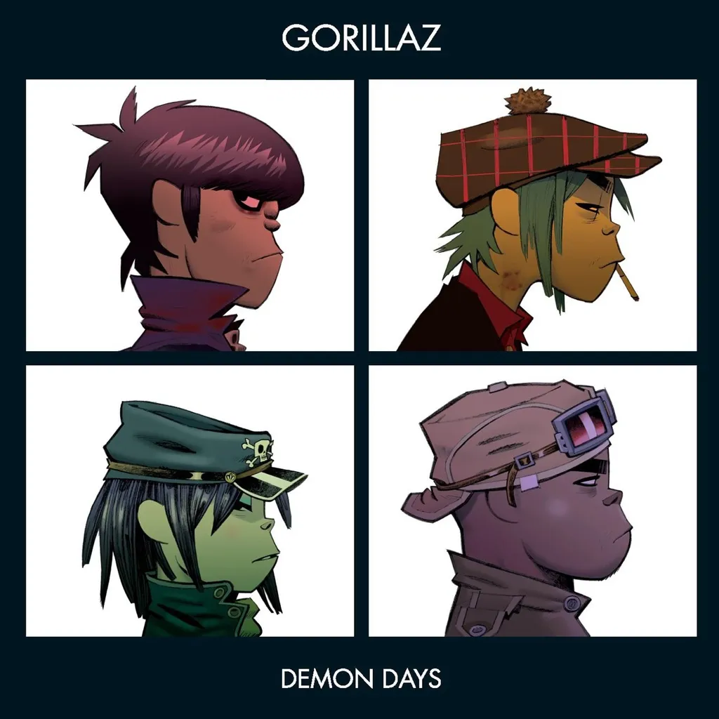 Demon Days by Gorillaz cover