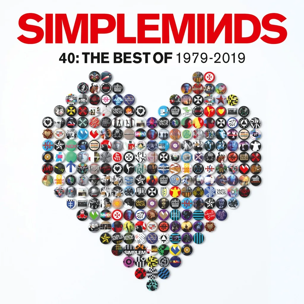 The Best Of by Simple Minds cover