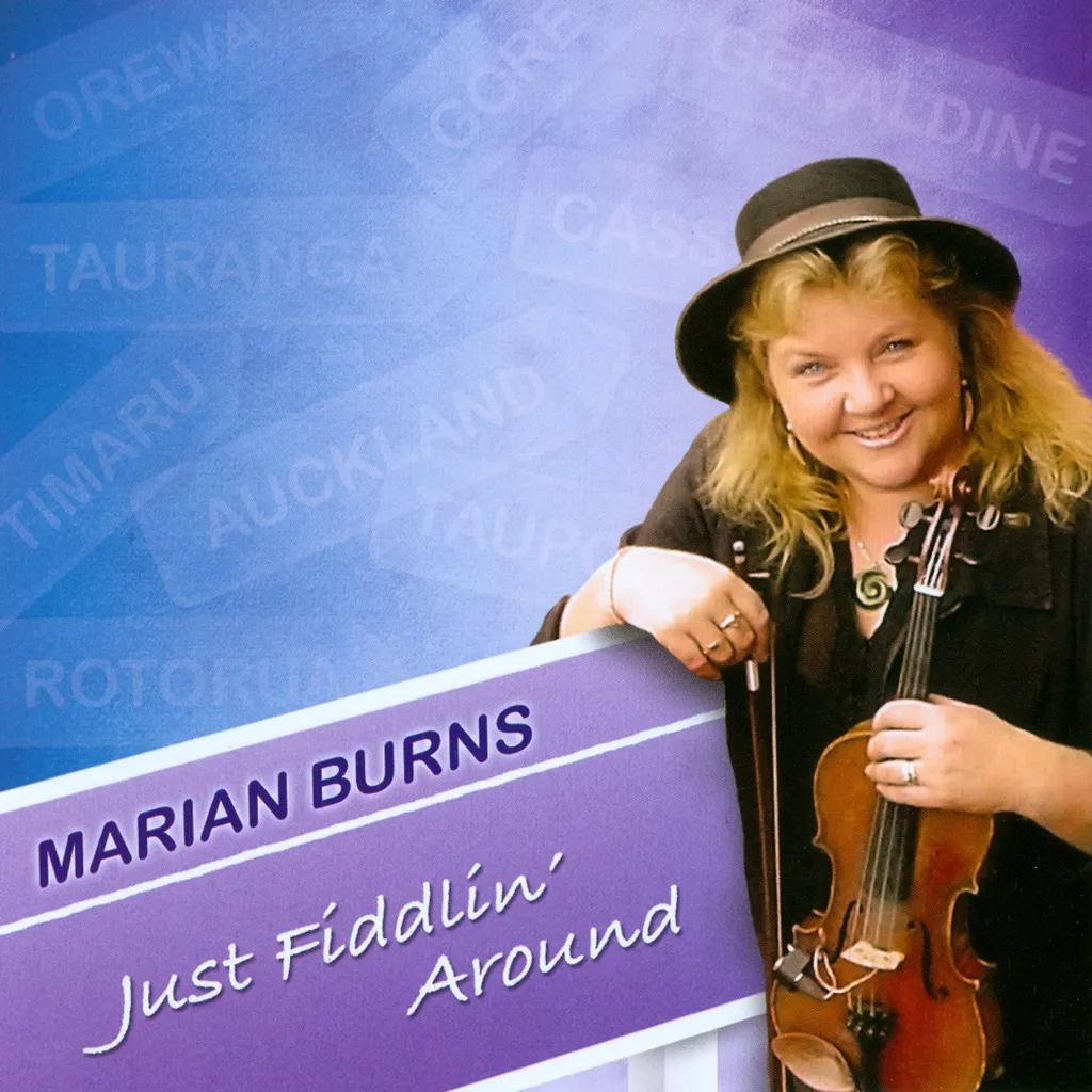 Just Fiddlin' Around by Marian Burns cover