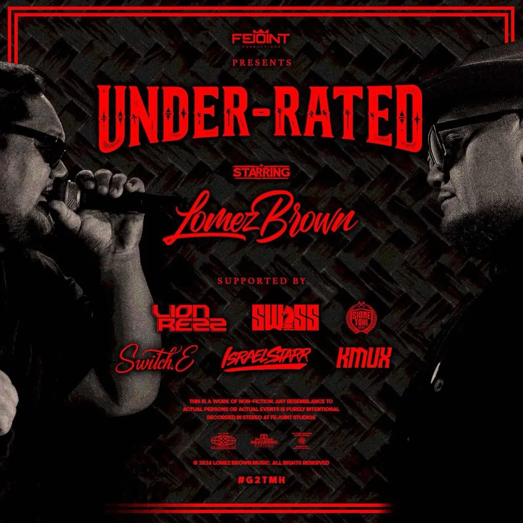 UNDER-RATED by Lomez Brown And Fejoint feat. Israel Starr cover