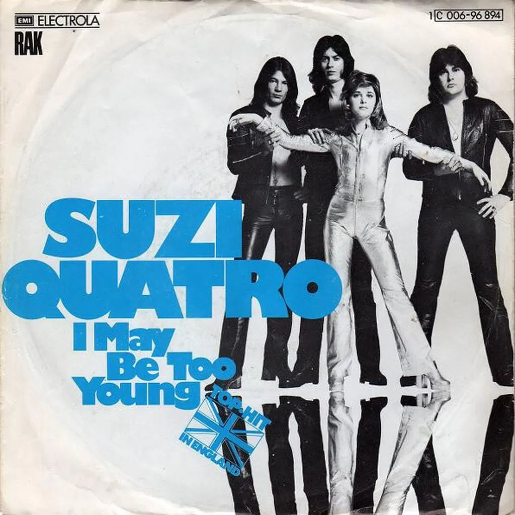 I May Be Too Young by Suzi Quatro cover