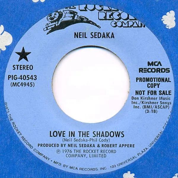 Love In The Shadows by Neil Sedaka cover