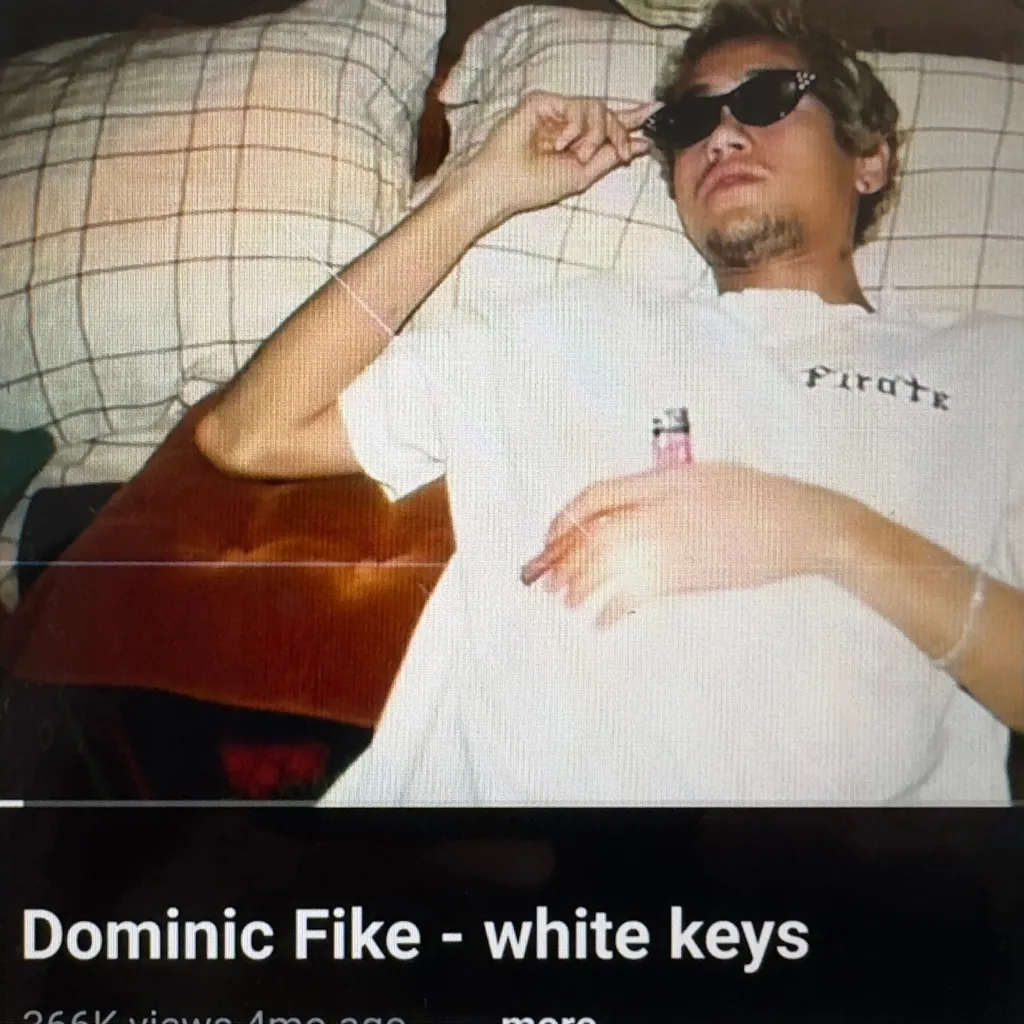 White Keys by Dominic Fike cover