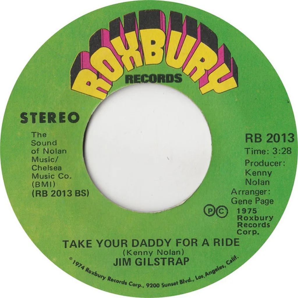 Take Your Daddy For A Ride by Jim Gilstrap cover