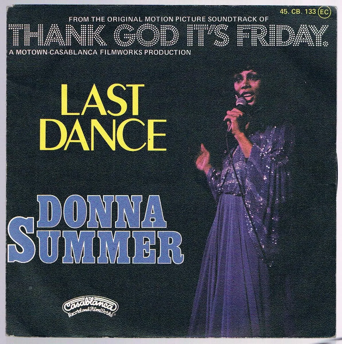 Last Dance by Donna Summer cover