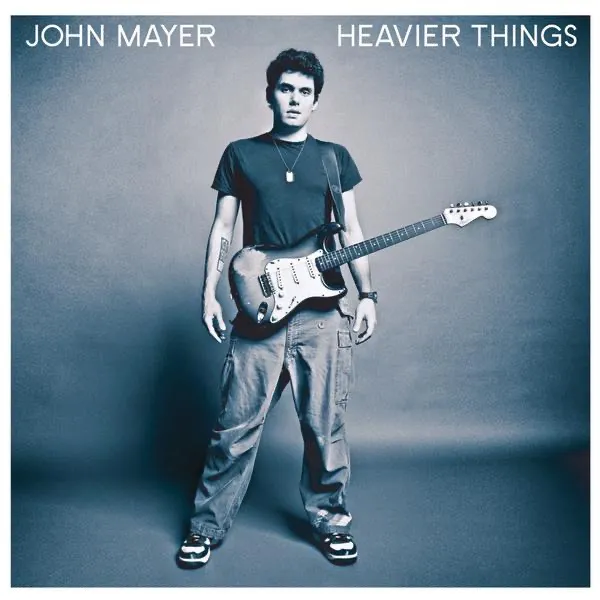 HEAVIER THINGS by John Mayer cover