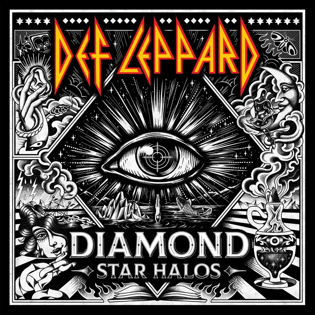 Diamond Star Halos by Def Leppard cover