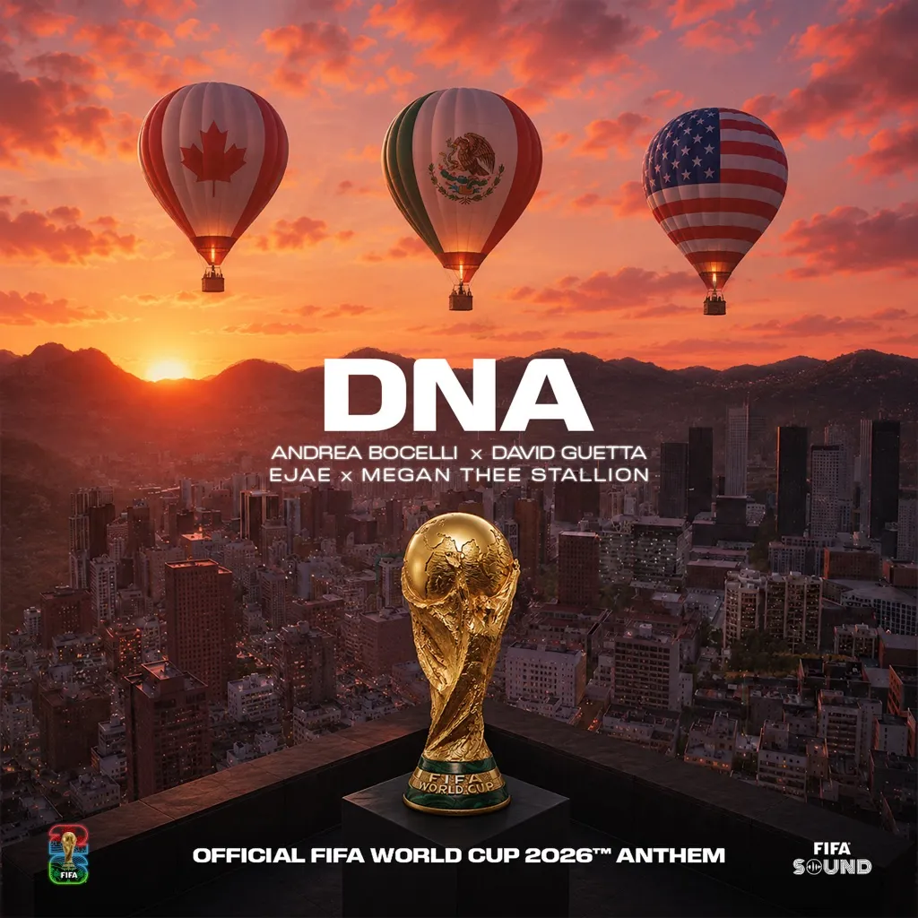DNA (More Than A Game) by Andrea Bocelli, David Guetta, EJAE And Megan Thee Stallion cover