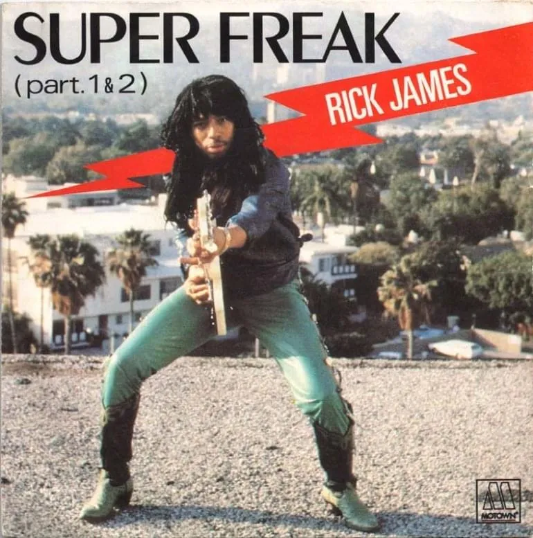 Superfreak by Rick James cover