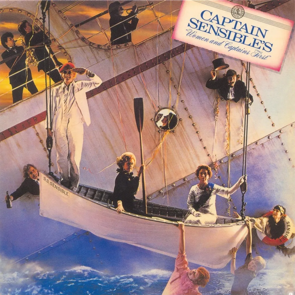 Women And Captains First by Captain Sensible cover