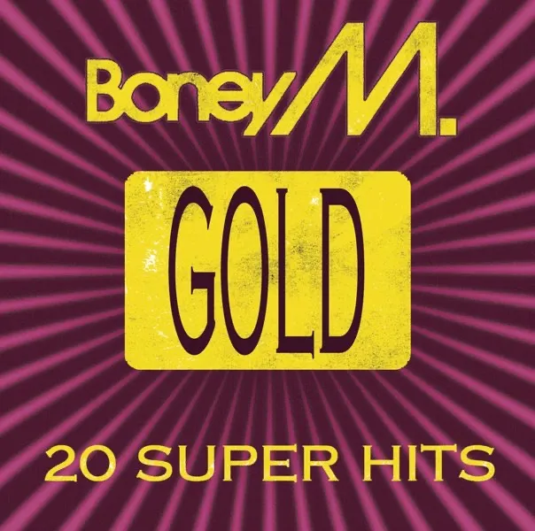 Gold-20 Super Hits by Boney M cover