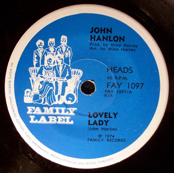 Lovely Lady by John Hanlon cover