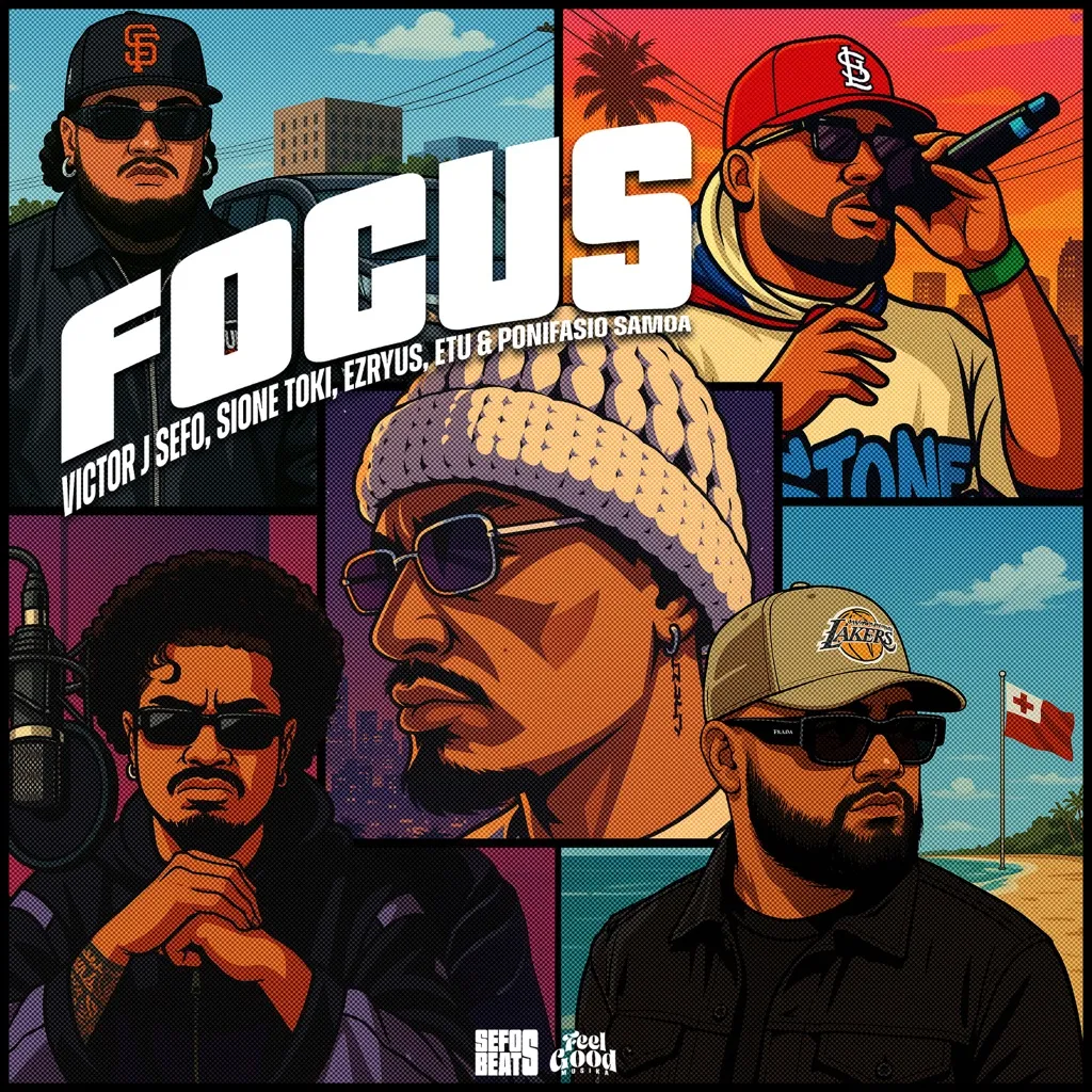 Focused by Victor J Sefo, Sione Toki, etu And Ponifasio Samoa feat. Ezryus cover