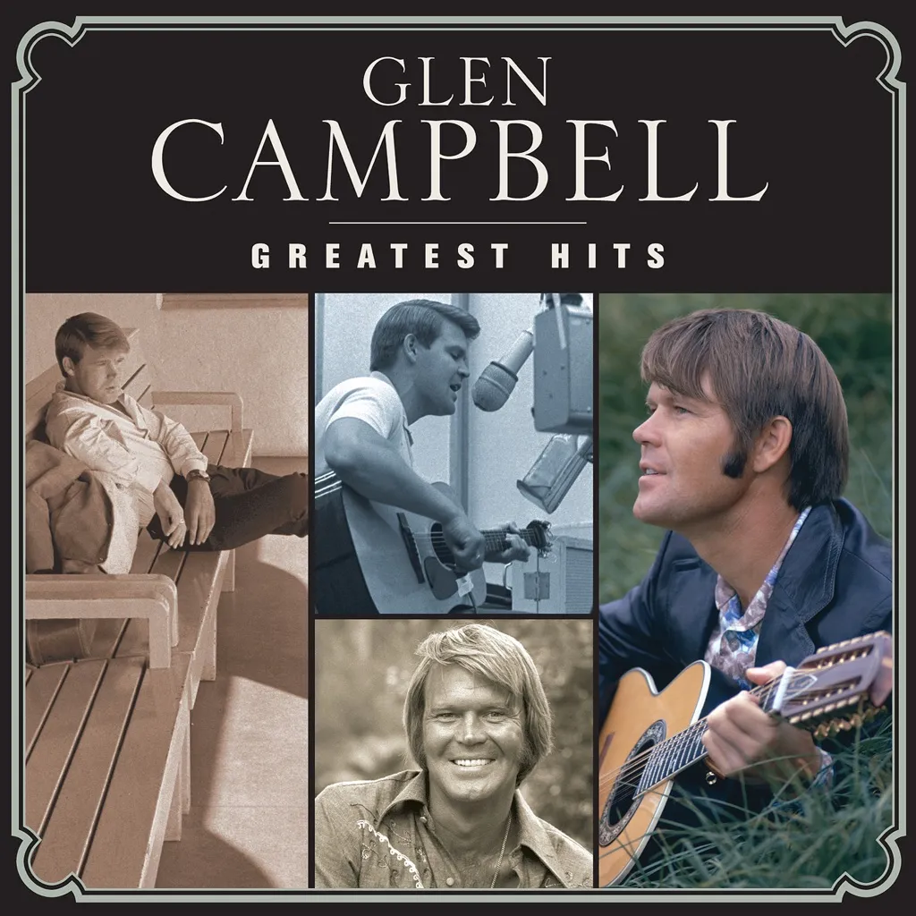 GREATEST HITS by Glen Campbell cover