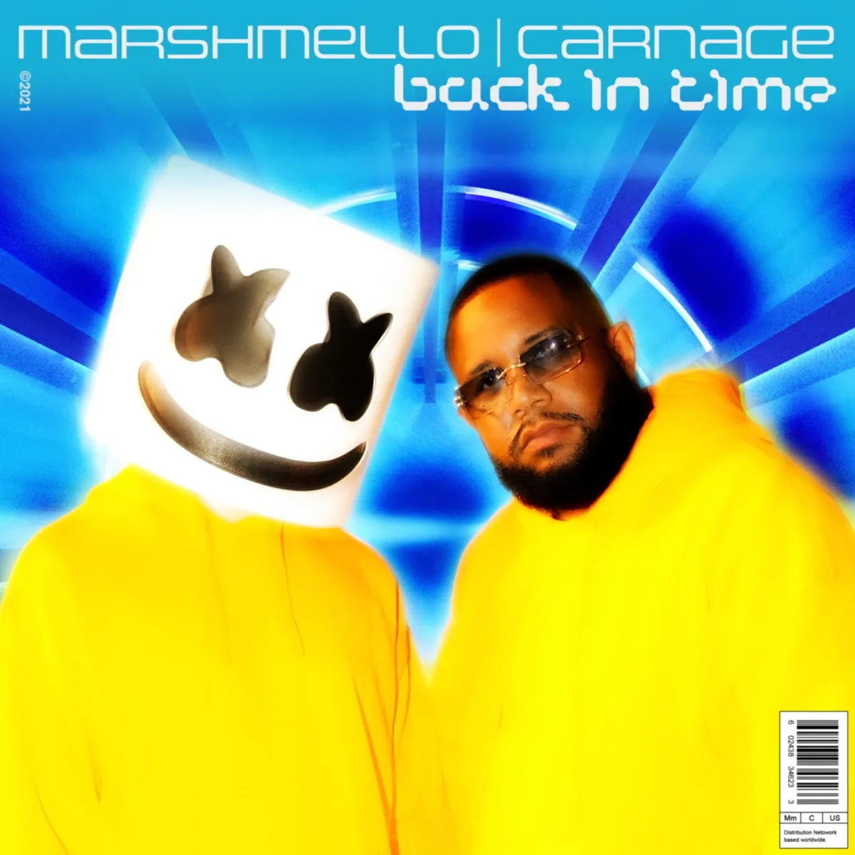 Back In Time by Marshmello And Carnage cover