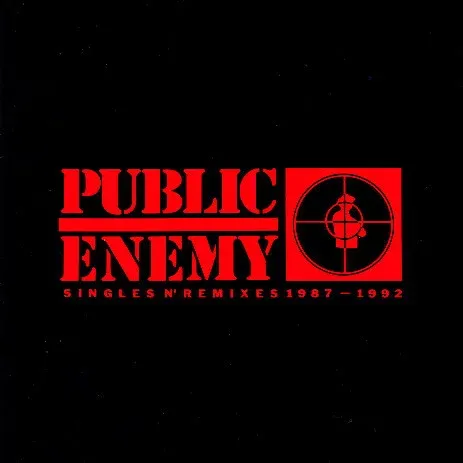 Single Remixes '87-'92 by Public Enemy cover