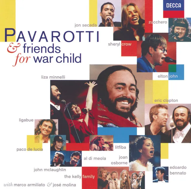 For Warchild by Luciano Pavarotti & Friends cover