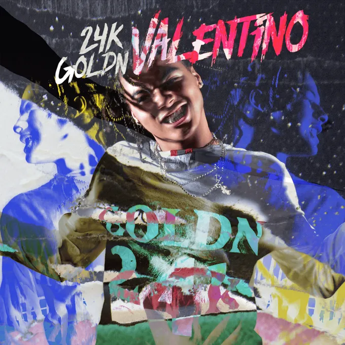 Valentino by 24kGoldn cover