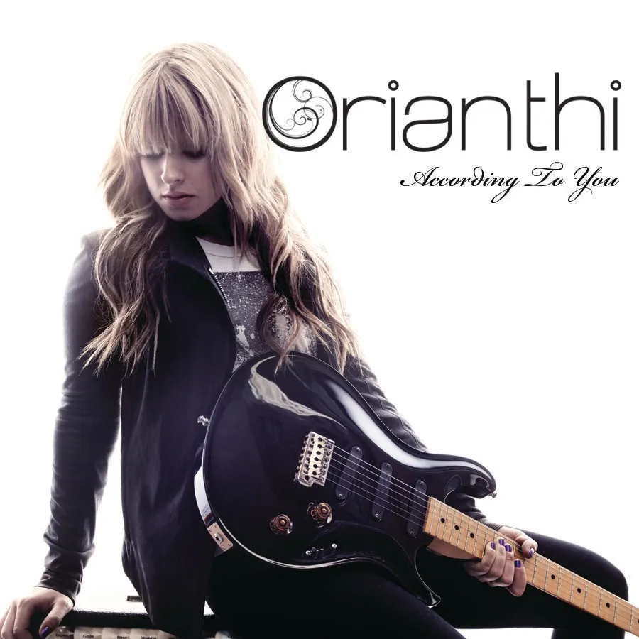 According To You by Orianthi cover