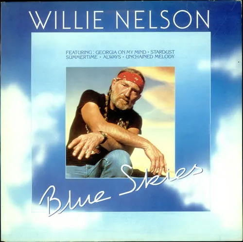 Blue Skies by Willie Nelson cover