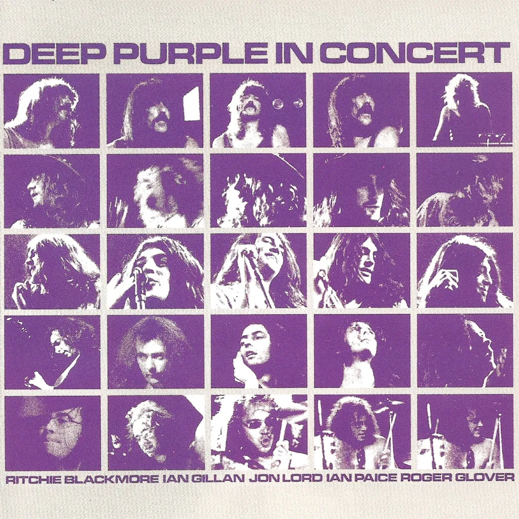 In Concert by Deep Purple cover