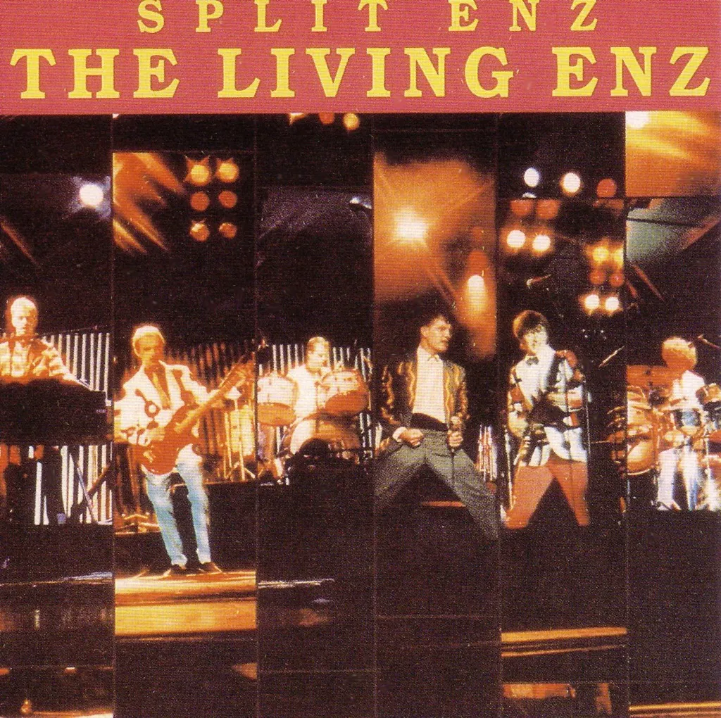 The Living Enz by Split Enz cover