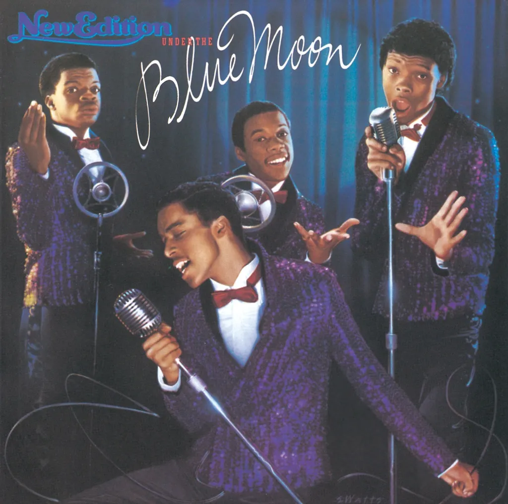 Under The Blue Moon by New Edition cover