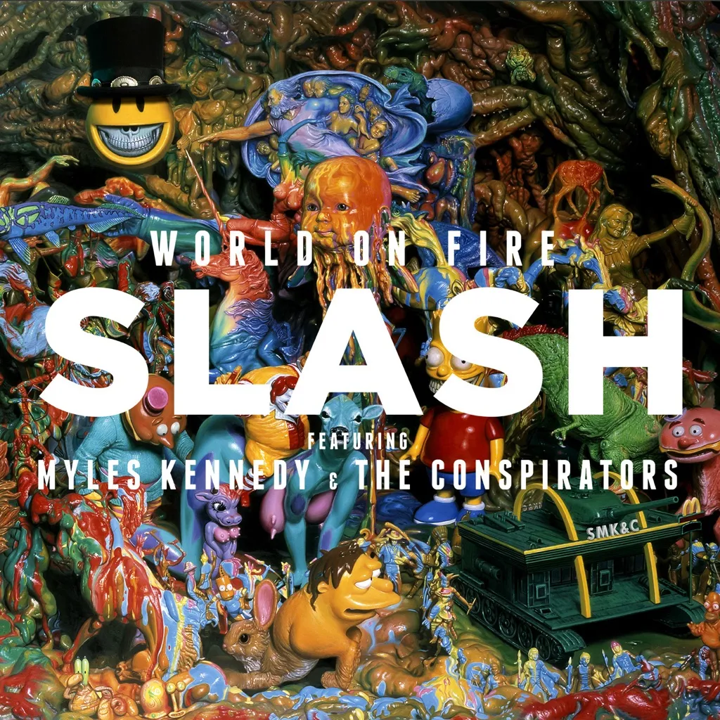 World On Fire by Slash And Myles Kennedy cover