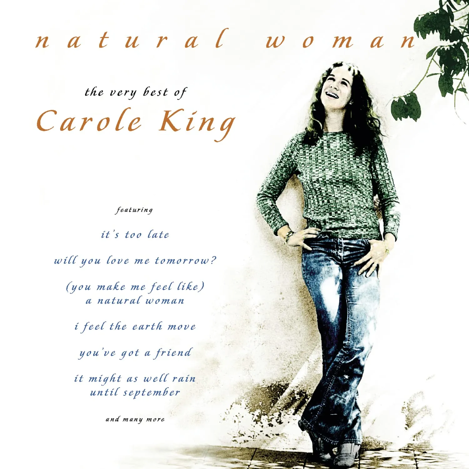 NATURAL WOMAN: THE VERY BEST OF by Carole King cover