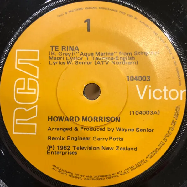 Te Rina by Sir Howard Morrison cover