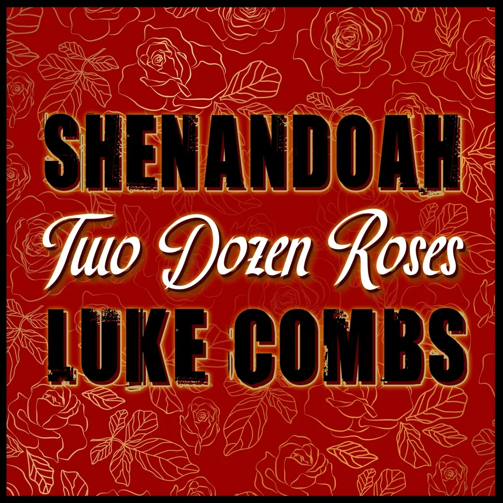 Two Dozen Roses by Shenandoah And Luke Combs cover