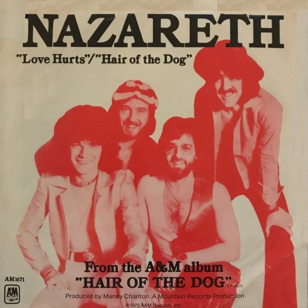 Love Hurts by Nazareth cover