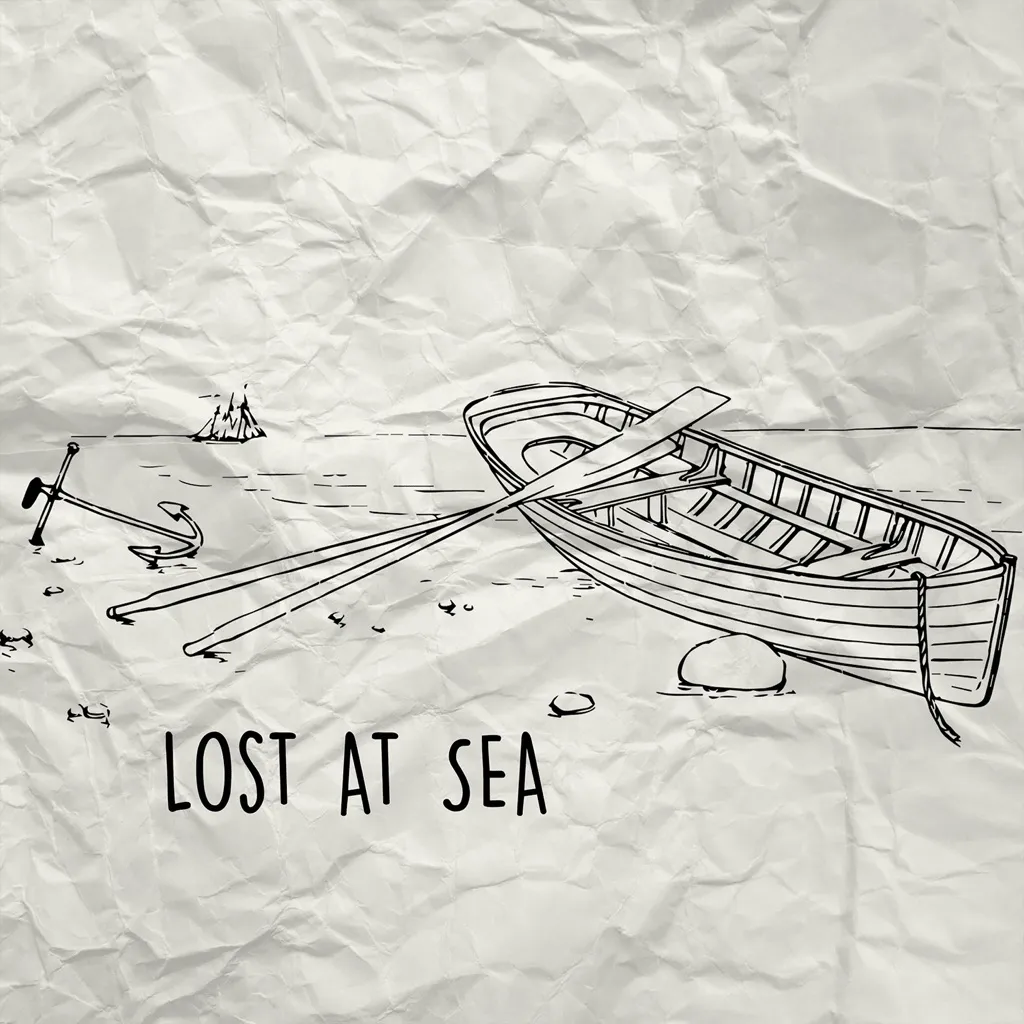 Lost At Sea by Courtnay & The Unholy Reverie cover