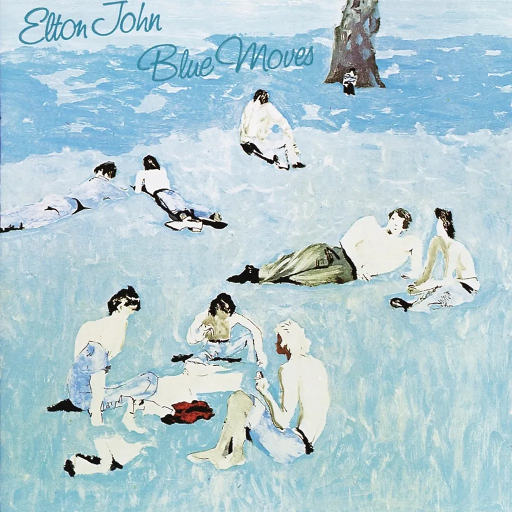 Blue Moves by Elton John cover