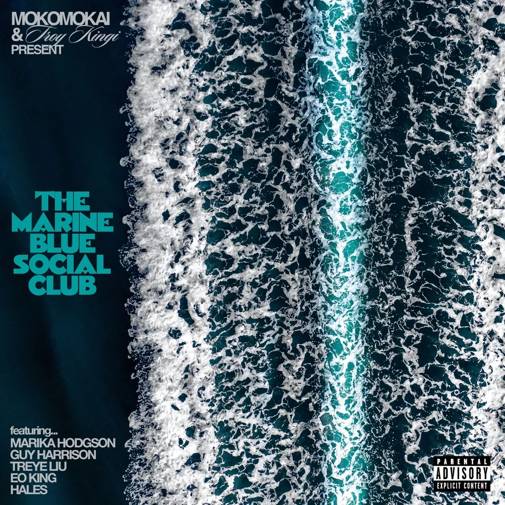 The Marine Blue Social Club EP by MOKOMOKAI And Troy Kingi cover