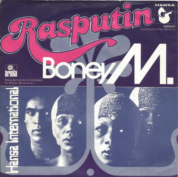 Rasputin by Boney M cover