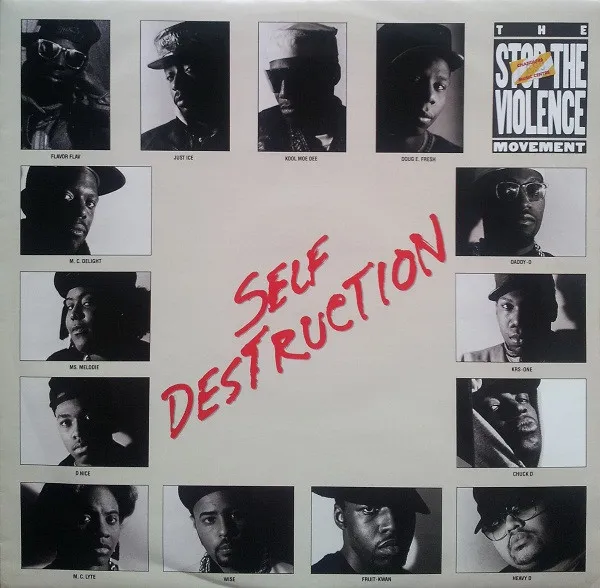 Self Destruction by Stop the Violence Movement cover