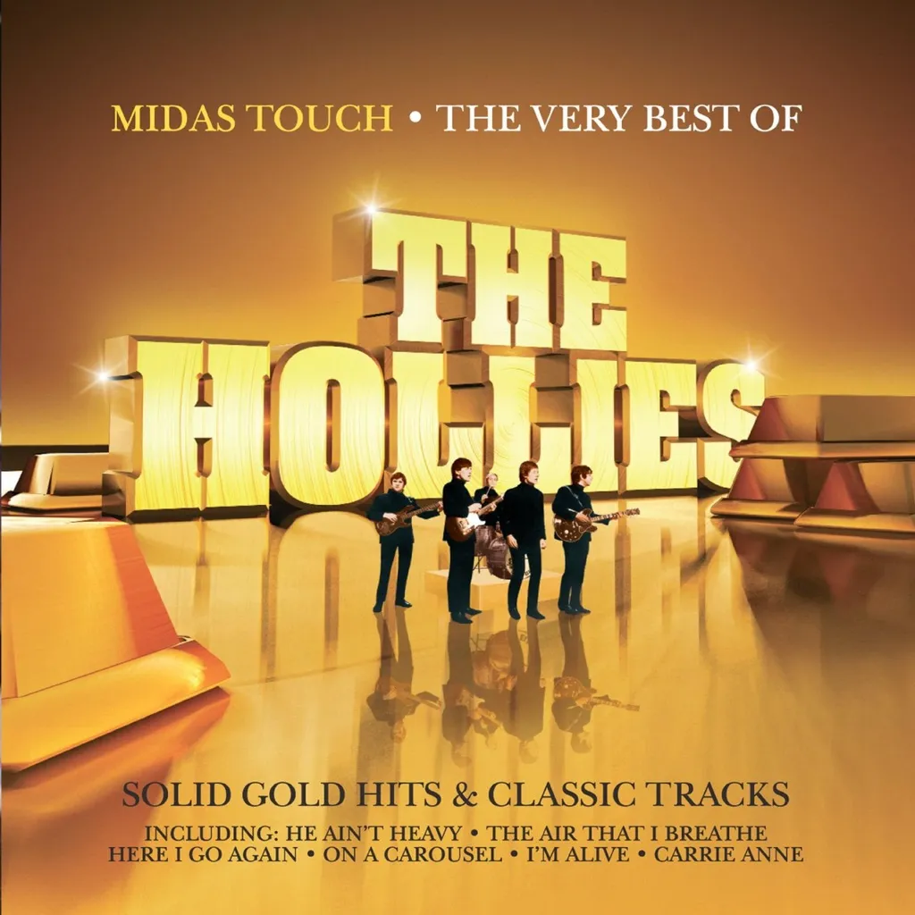 Midas Touch: The Very Best Of by The Hollies cover