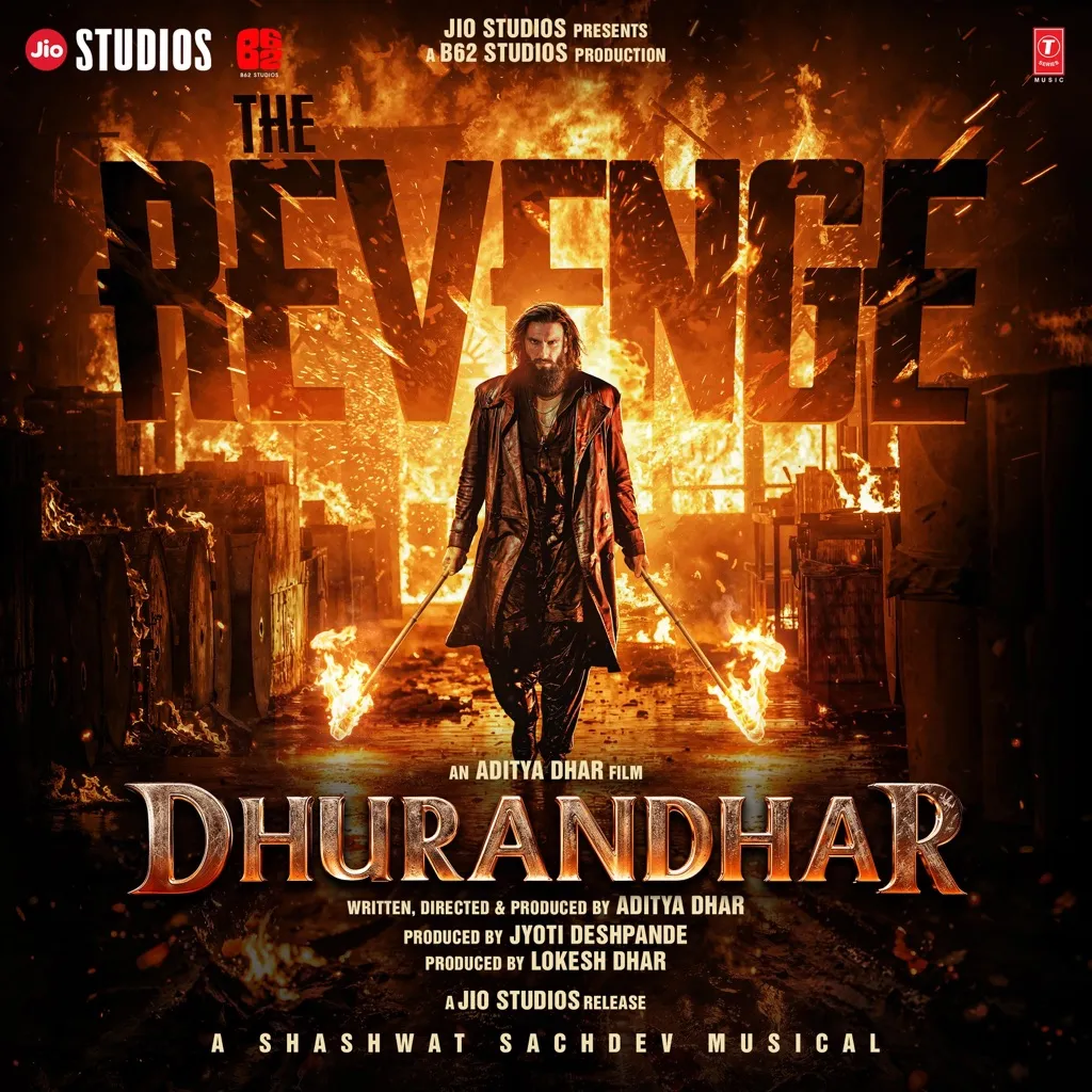 Dhurandhar The Revenge OST by Shashwat Sachdev And Irshad Kamil cover