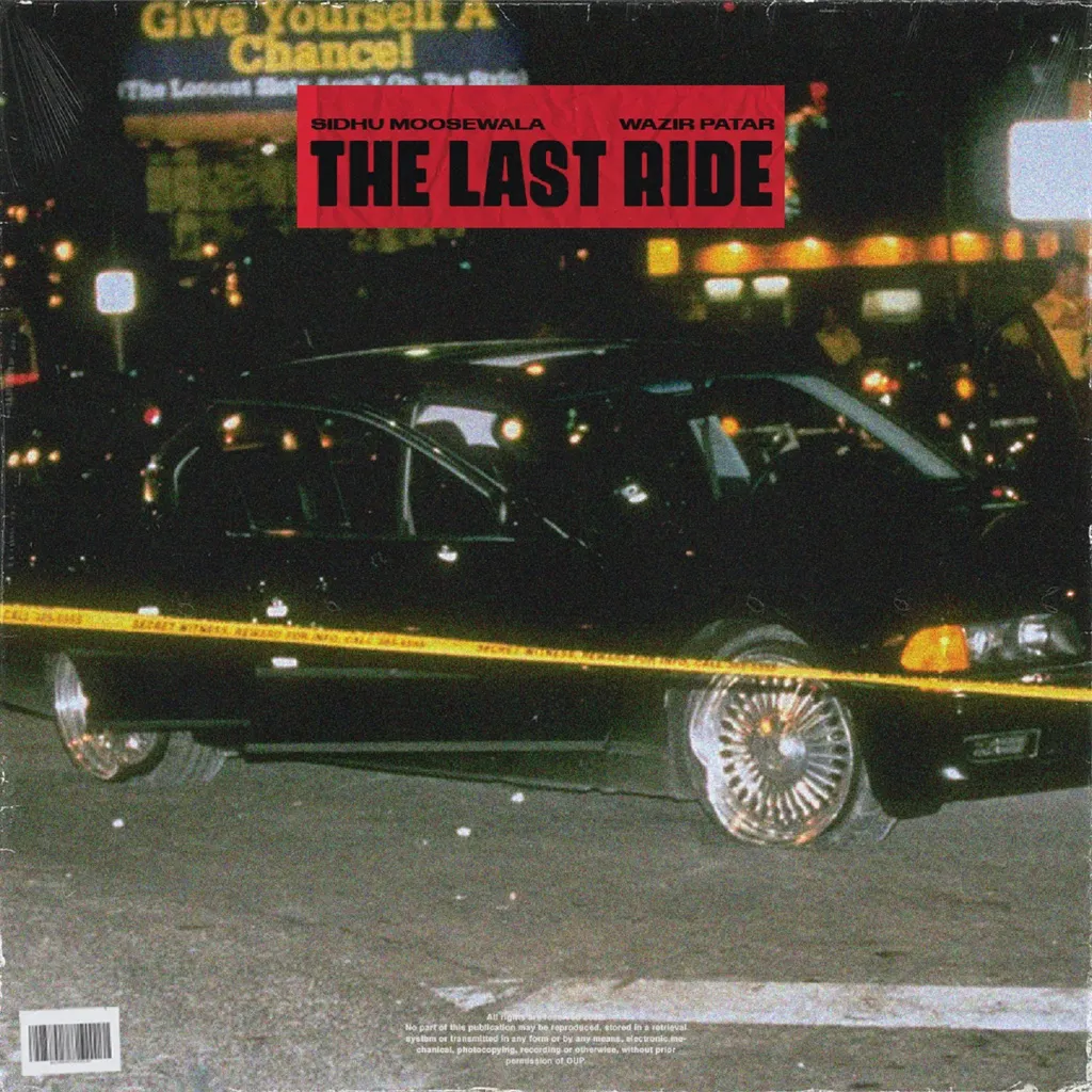 The Last Ride by Sidhu Moose Wala cover