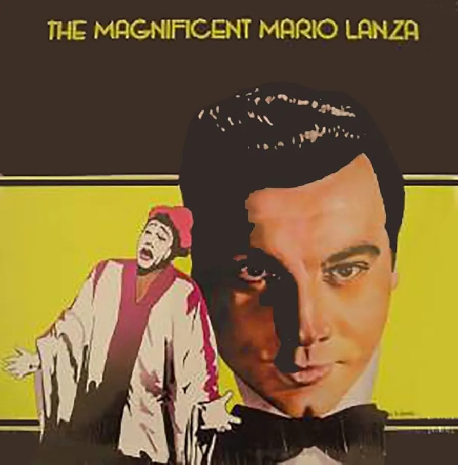 Magnificent Mario by Mario Lanza cover
