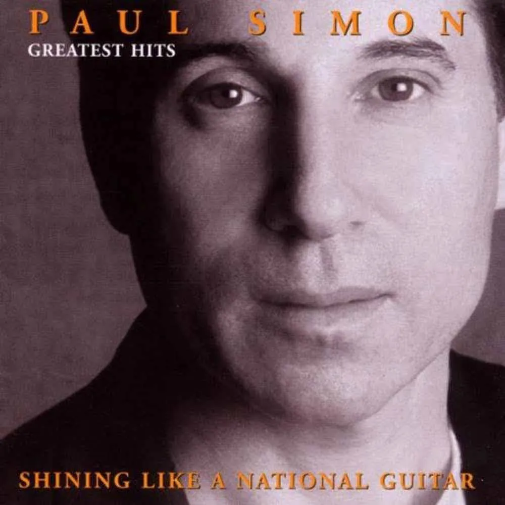 GREATEST HITS: SHINING LIKE A NATIONAL GUITAR by Paul Simon cover
