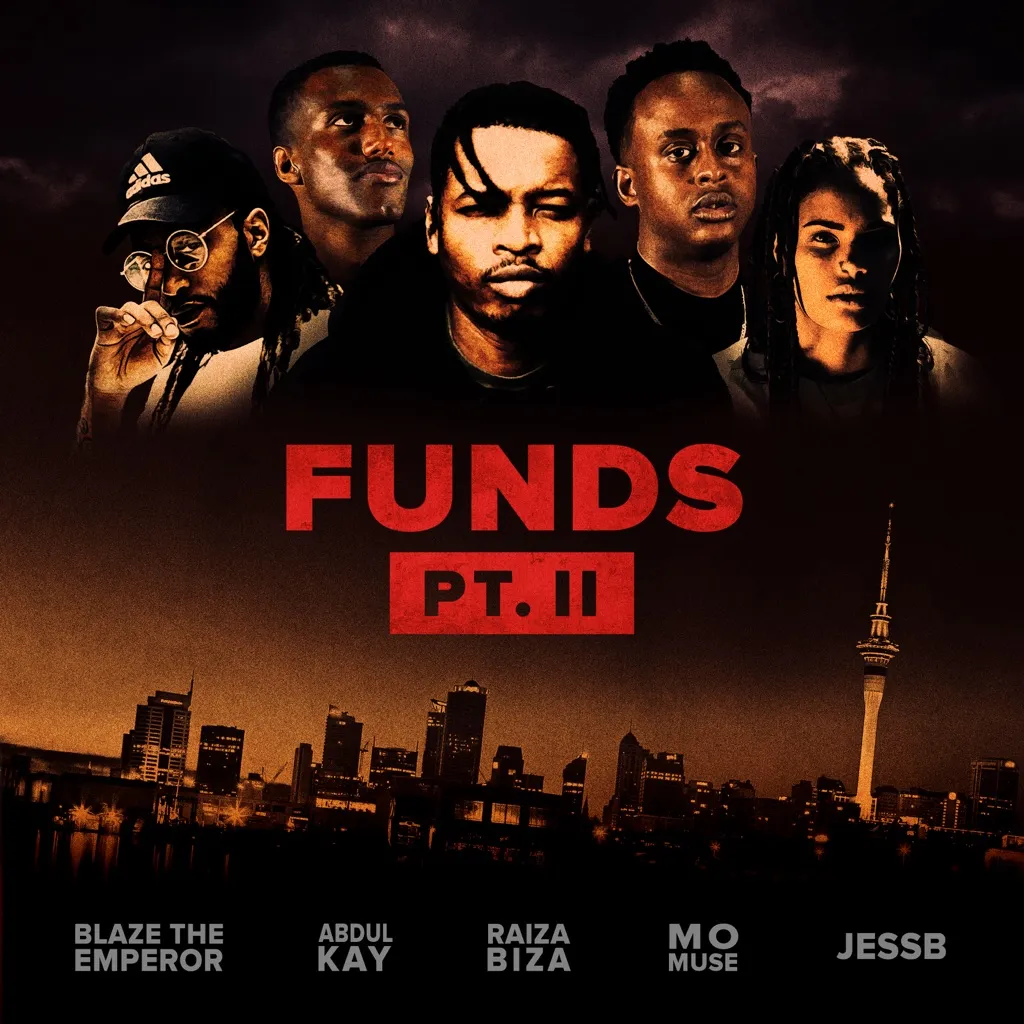 Funds Pt. II by Raiza Biza feat. Blaze The Emperor, JessB, Mo Muse And Abdul Kay cover