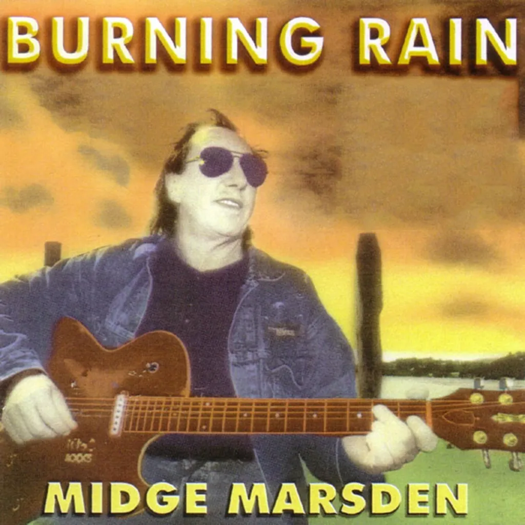 Burning Rain by Midge Marsden cover