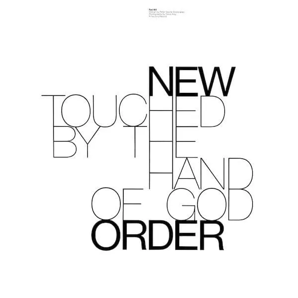 Touched By The Hand Of God by New Order cover