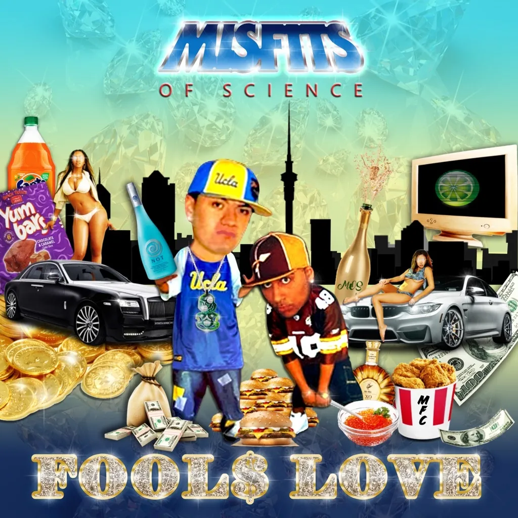 Fools Love by Misfits Of Science cover