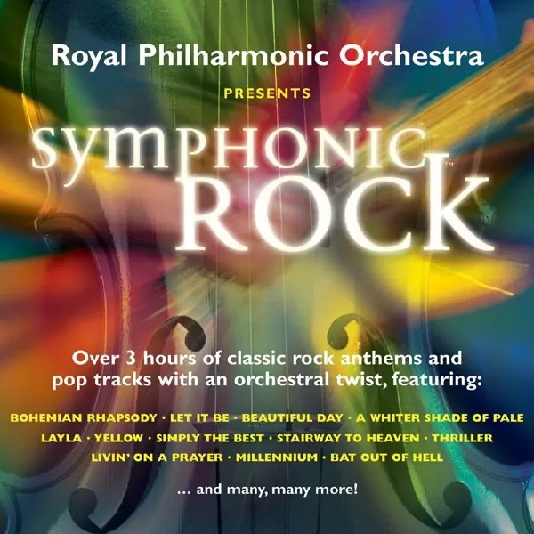 Symphonic Rock by Royal Philharmonic Orchestra cover