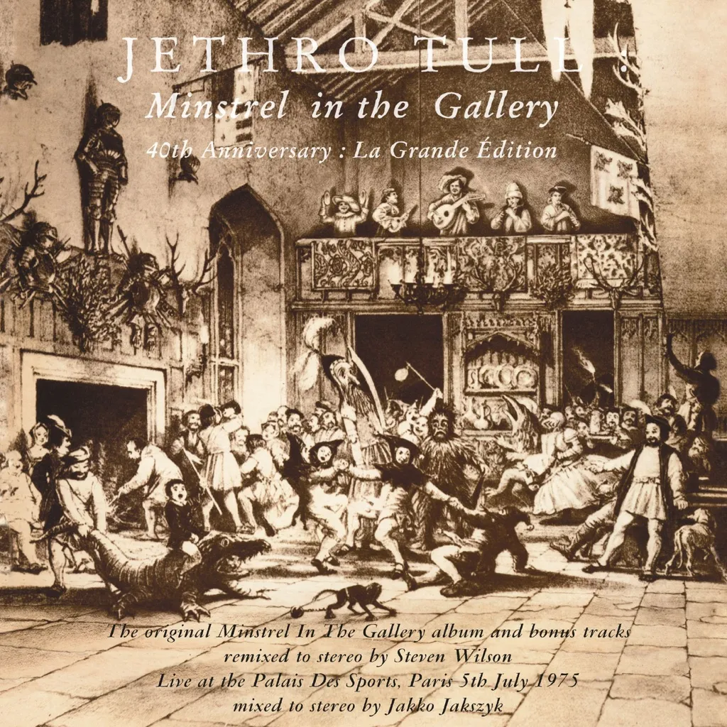 Minstrel In The Gallery by Jethro Tull cover